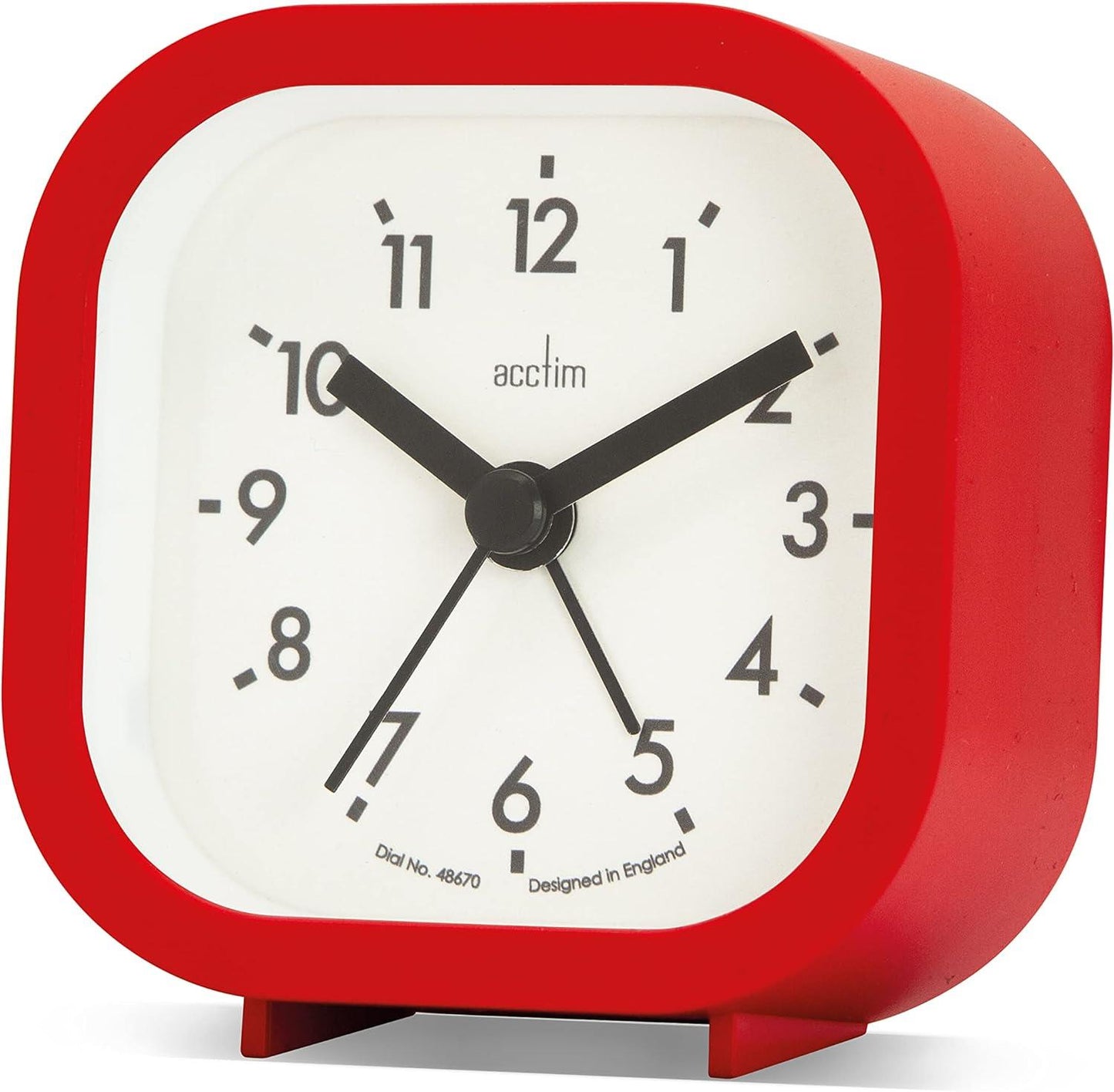 Acctim Robyn Mini Bedside Alarm Clock Available Multiple Colour