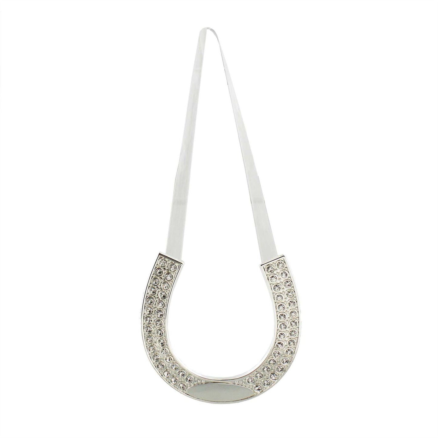 Amore Silverplated Horse Shoe with Engraving Plate