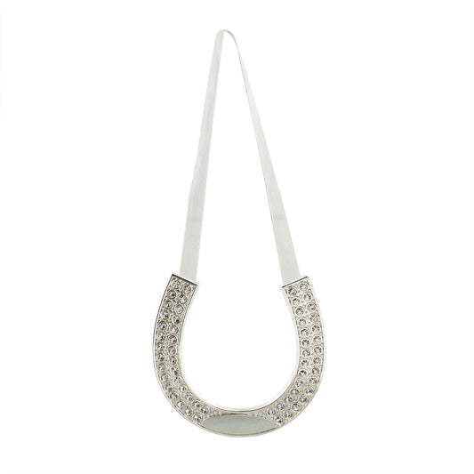 Amore Silverplated Horse Shoe with Engraving Plate