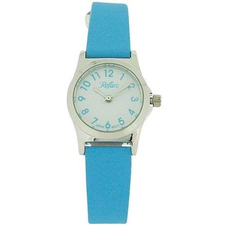 Reflex Girls Ladies White Dial Leather Strap Available Multiple Colour Strap Watch 1013