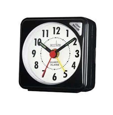 Acctim Ingot Box of 8 ONE COLOR Travel Alarm Clock Available Multiple Colors