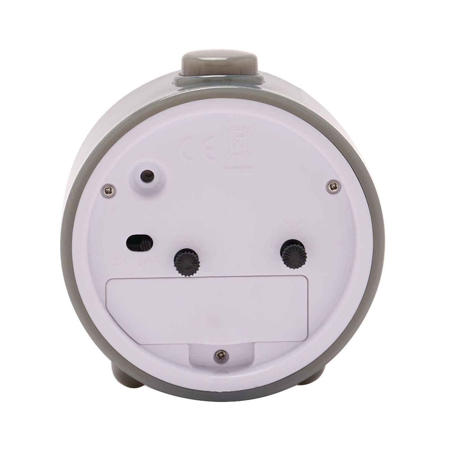 Wm.Widdop Round Alarm Clock Sweep Movement & Snooze 9511 Available Multiple Colour