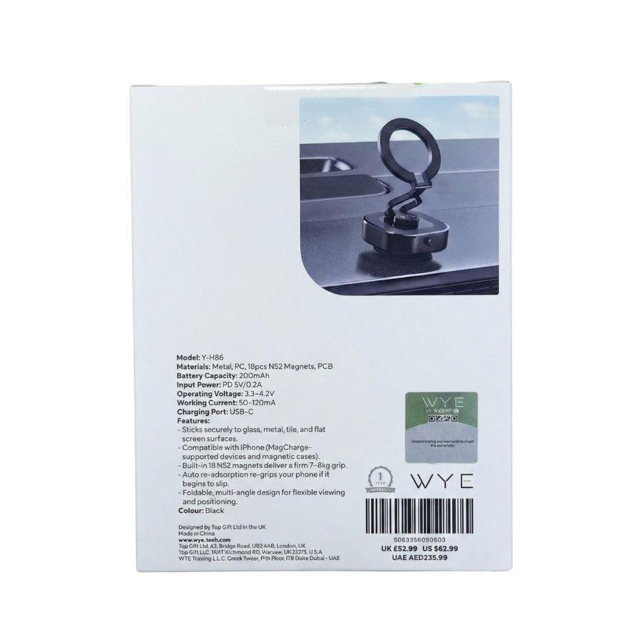 WYE LOCK Wireless & Adjustable Magnetic Phone Mount