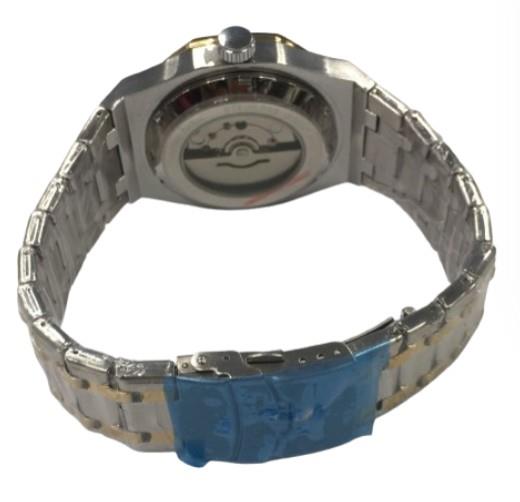 Christyan Arden Mens Fashion Octagon Dated Dial Analogue Bracelet Strap Watch Available Multi Color (NY London)