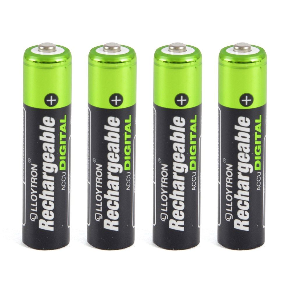 Lloytron 4pk NIMH AccuDigital Battery - AAA 900mAh (Carton of 20)