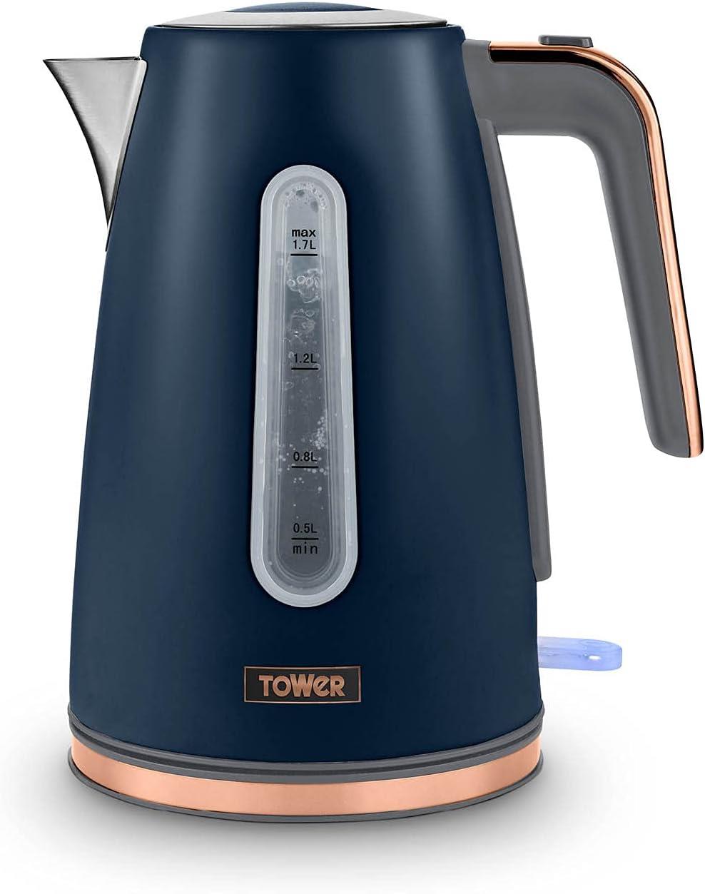 Tower Cavaletto Kettle Midnight Blue T10066BLU DK Wholesale Ltd