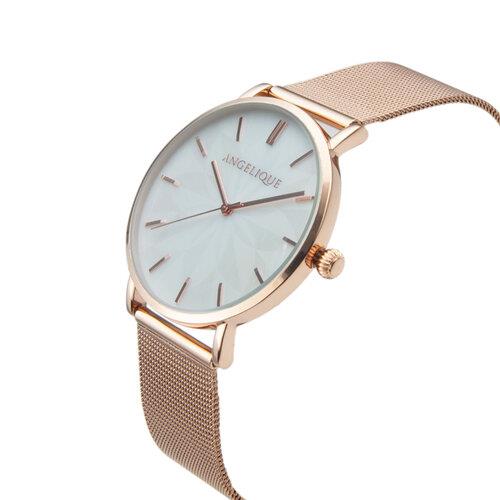 Angelique Ladies Fashion Dial Stainless Steel Bracelet Watch Available Multiple Design