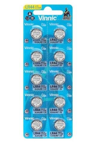 Vinnic Watch Battery Card of 10 Available Multiple Size