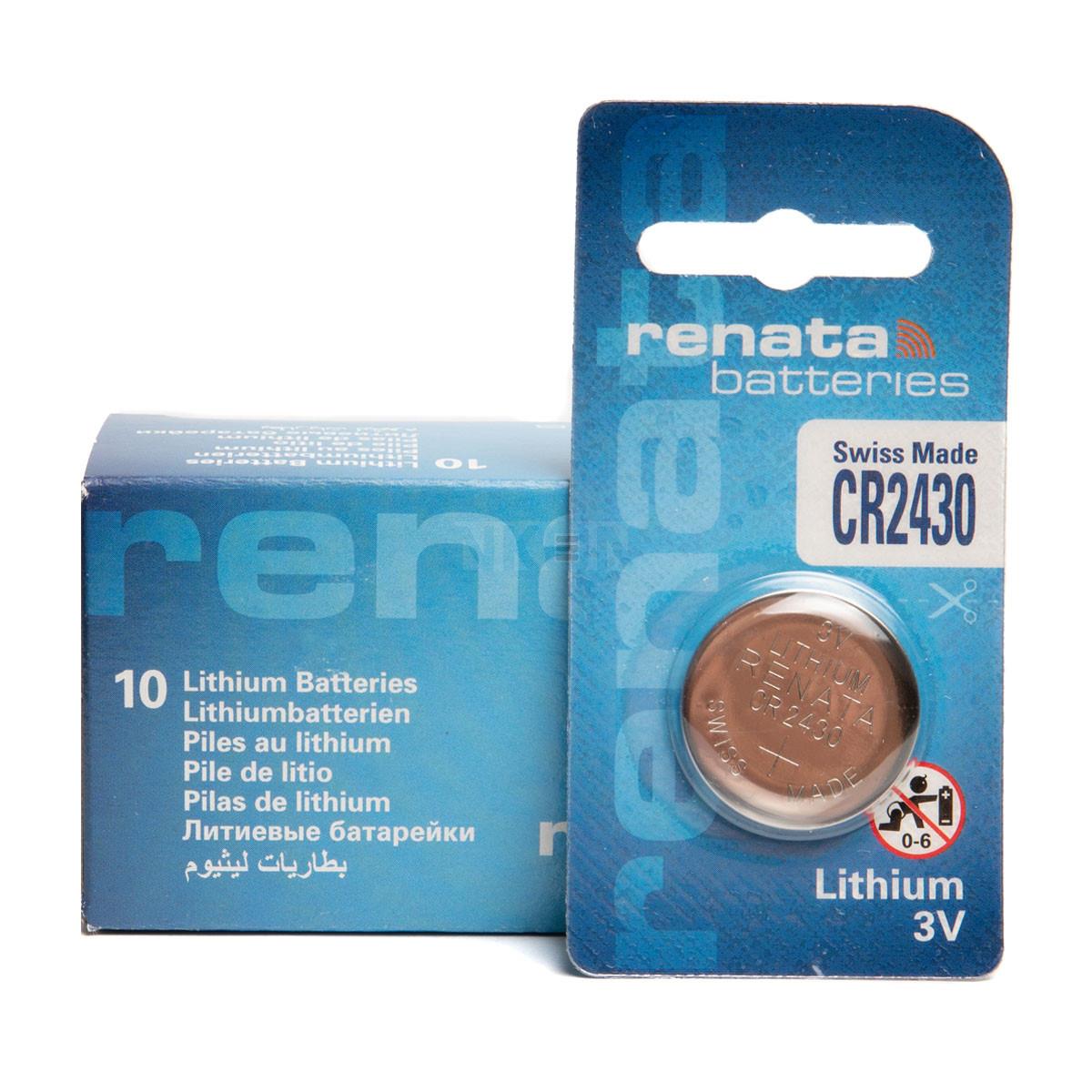 Renata Lithium CR Watch Batteries Multiple Sizes (10 Pack)