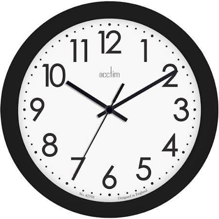 Acctim Abingdon Wall Clock 25.5cm Available Multiple Colour