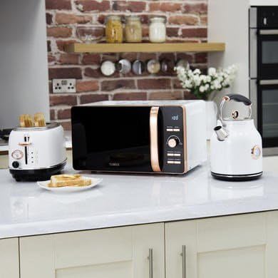 Tower Bottega 2 Slice Toaster Rose Gold Stainless Steel 810w T20016W