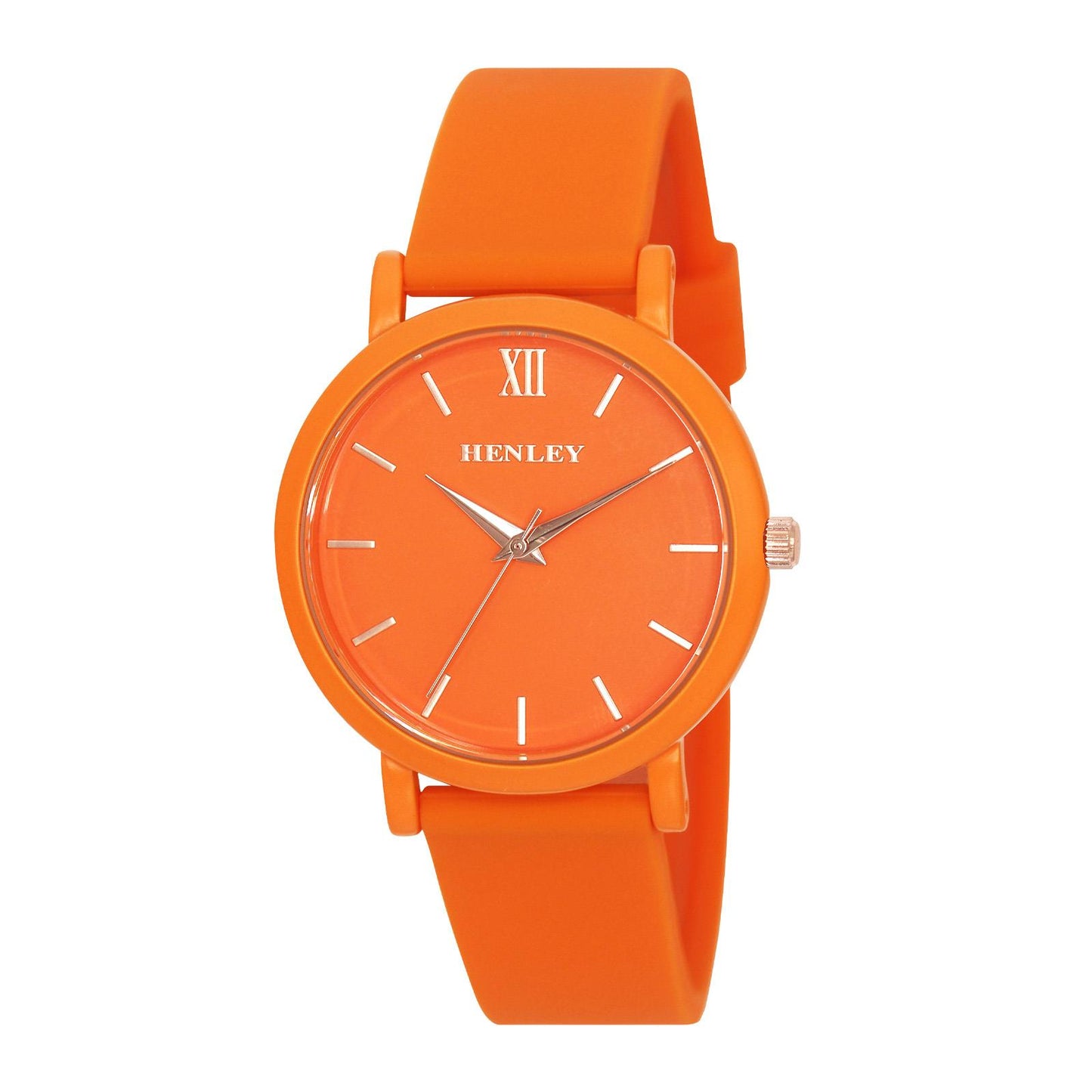 Henley Fashion Ladies Pastel Coloured Rubber Silicone Sports Watch H06178 Available Multiple Colour