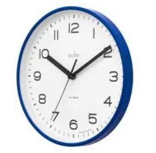 Acctim Runwell 200mm Analogue wall clock Midnight Bue