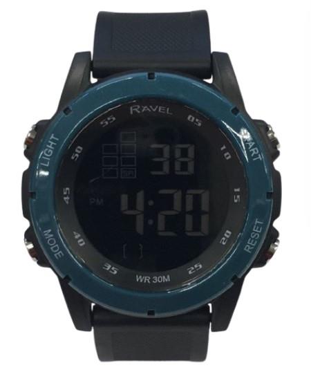 Ravel Mens Boys 3ATM Digital Sports Dial Rubber strap Watch RDG.14.25-41