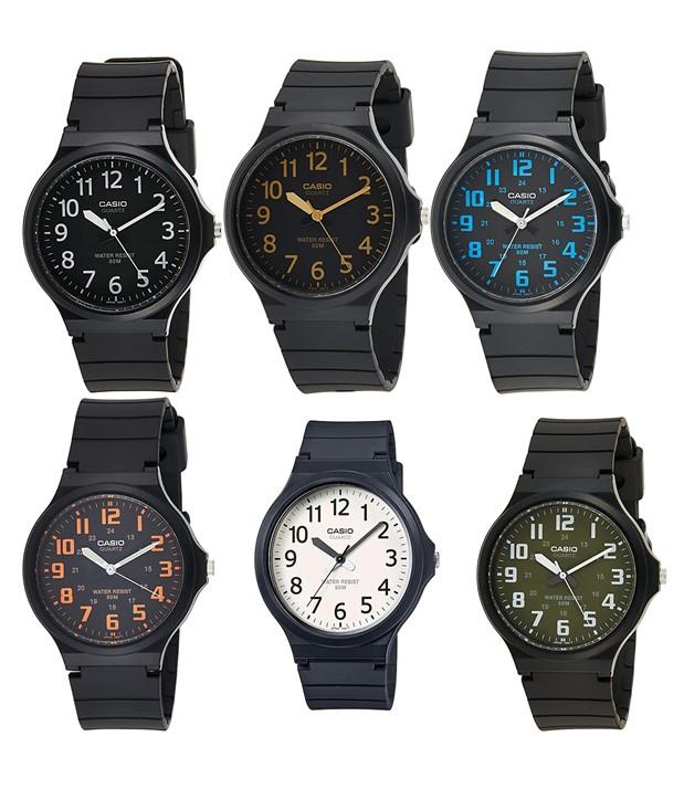 Casio Mens Analogue Watch MW-240 Available Multiple Colour