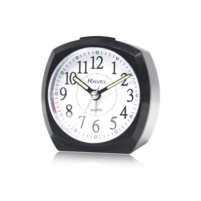 Ravel Front Colour Pop Beep Quartz Alarm Clock Green RC047 Available Multiple Colour