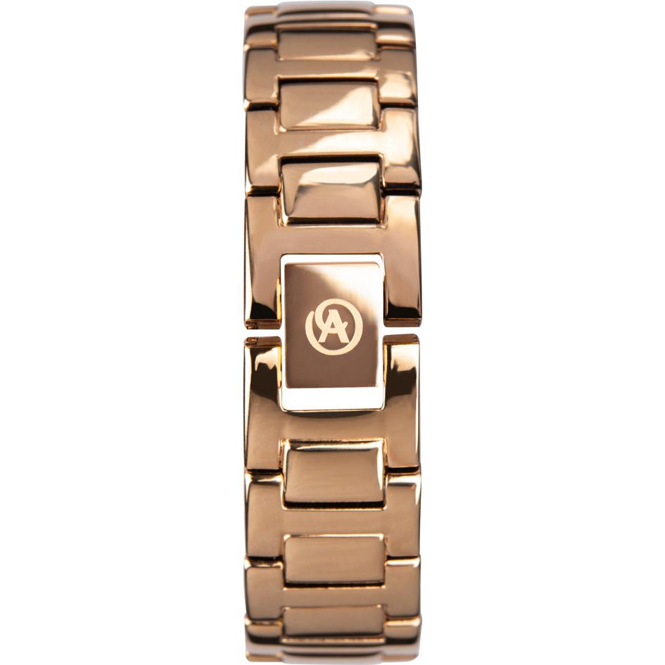 Accurist Ladies Chronograph Bling Rose Gold Dial And Bracelet Watch 8242