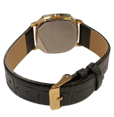 Limit Mens Fashion Dated Silver Dial Black Leather Straps Watch 50036