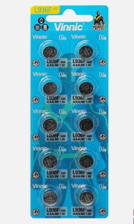 Vinnic Watch Battery Card of 10 Available Multiple Size