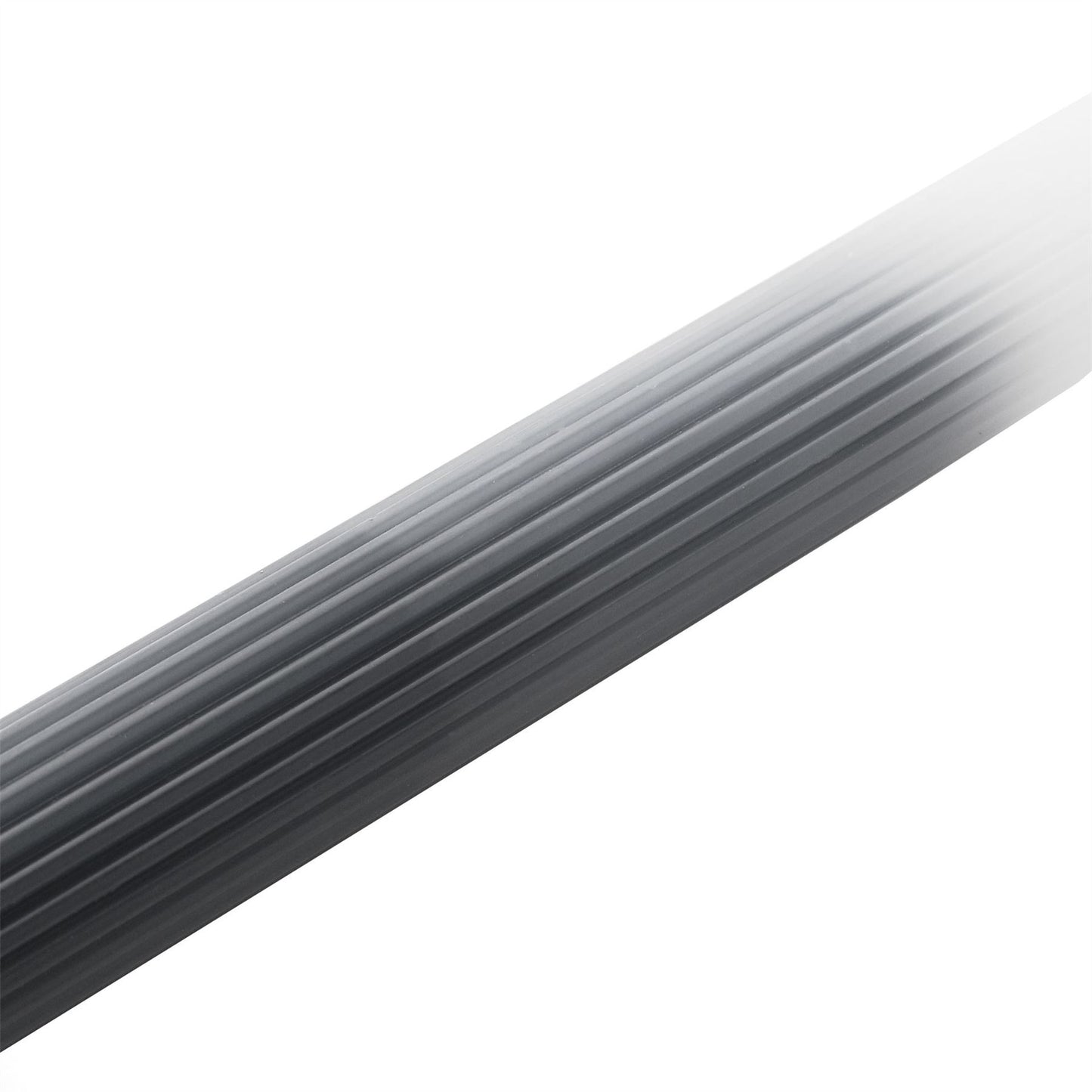 Hestia Set of 2 Ombre Dinner Candles - Charcoal/White