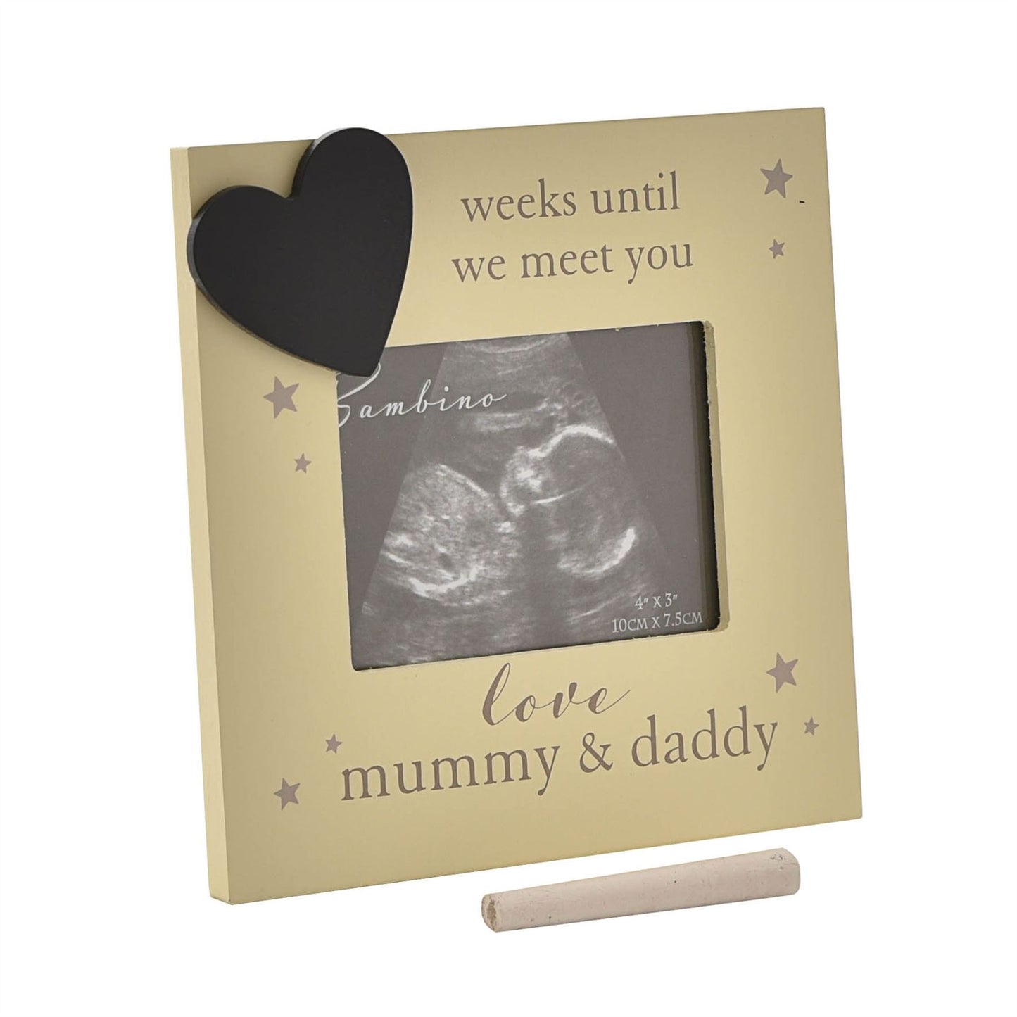 Bambino Countdown Scan Frame - Mummy & Daddy