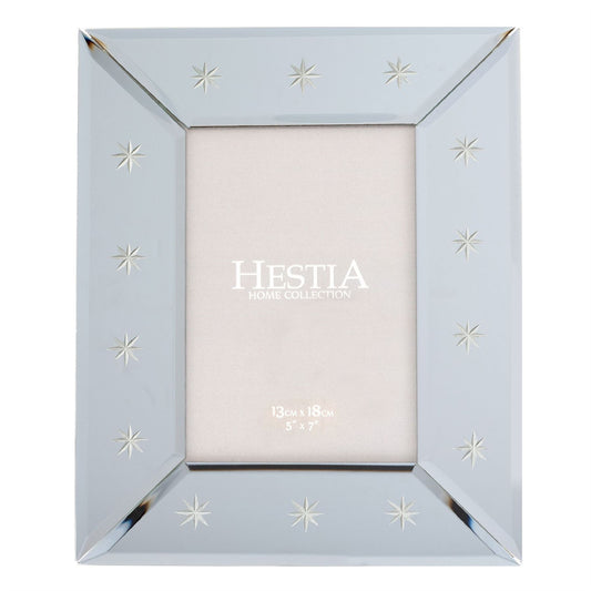 Hestia Celestial Tinted Glass Frame 5" x 7"