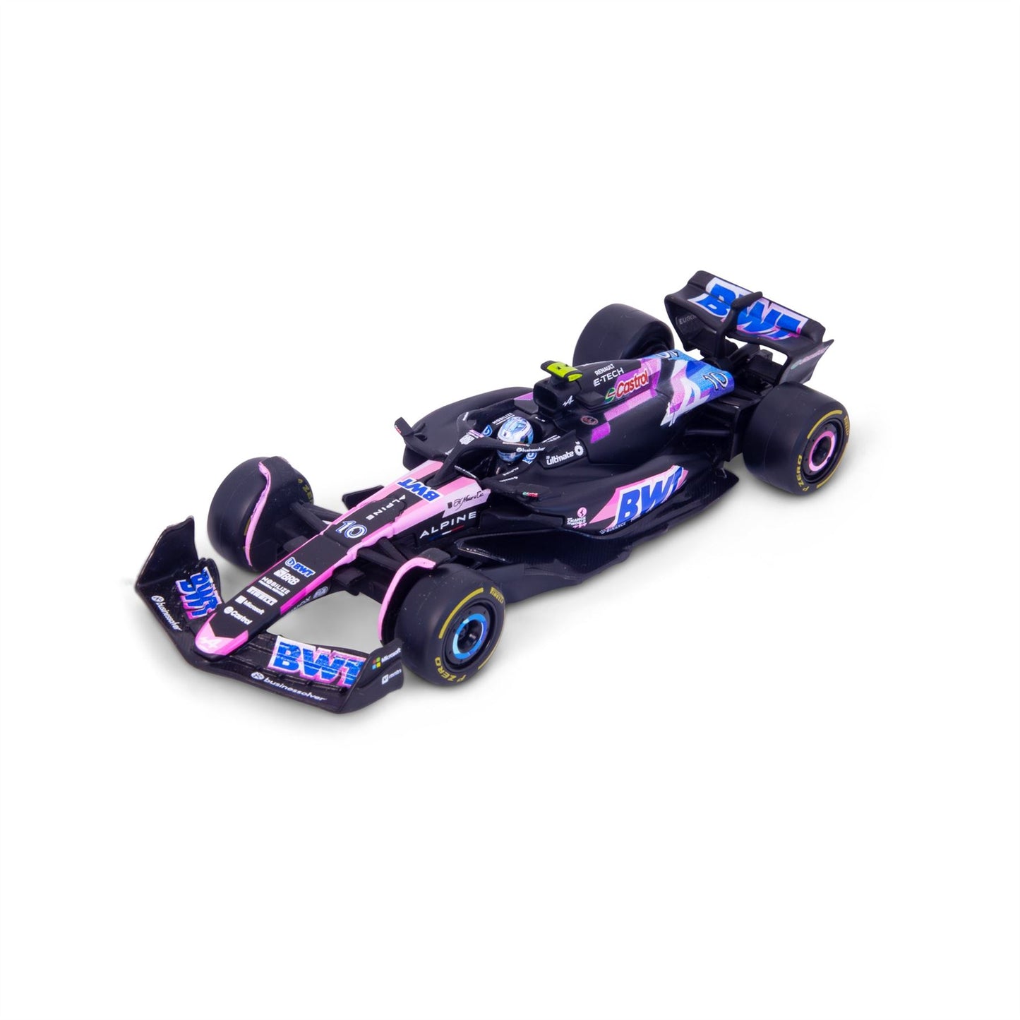 1:43 F1 Bwt Alpine F1 Team A524 2024 With Helmet Gasly - Diecast Model car Collectables