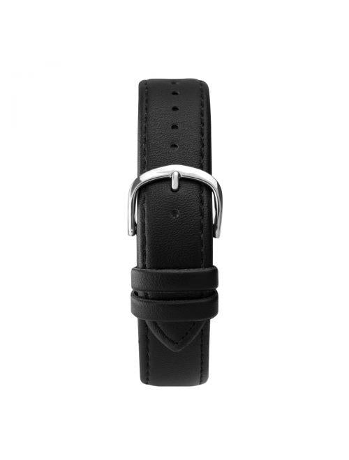 Sekonda Mens Basic Blue Dial & Black Leather Strap Watch 1852