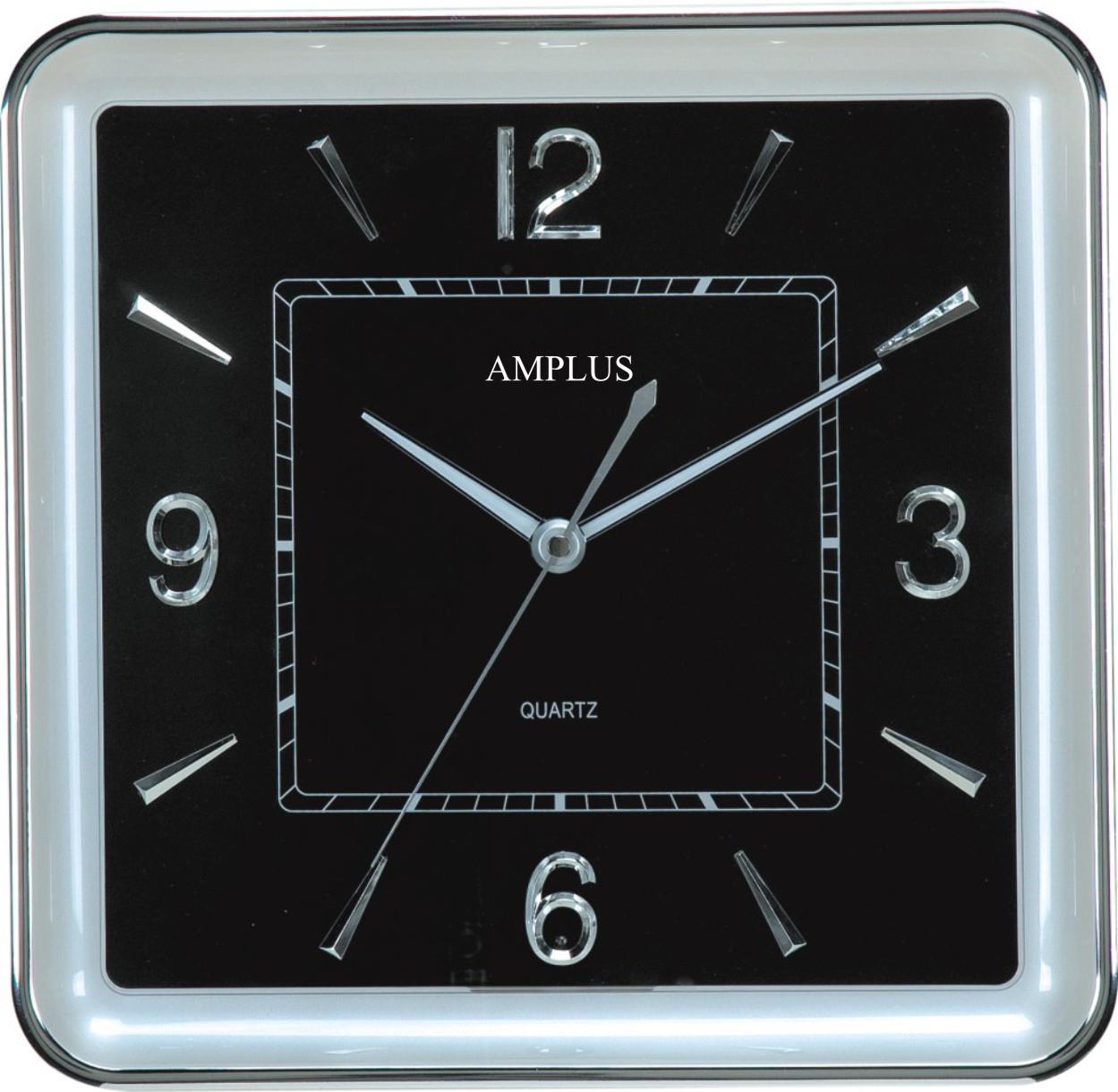 Amplus Quite Sweep Second Hand With Night Sensor Wall Clock PW165 Available  Multiple Colour