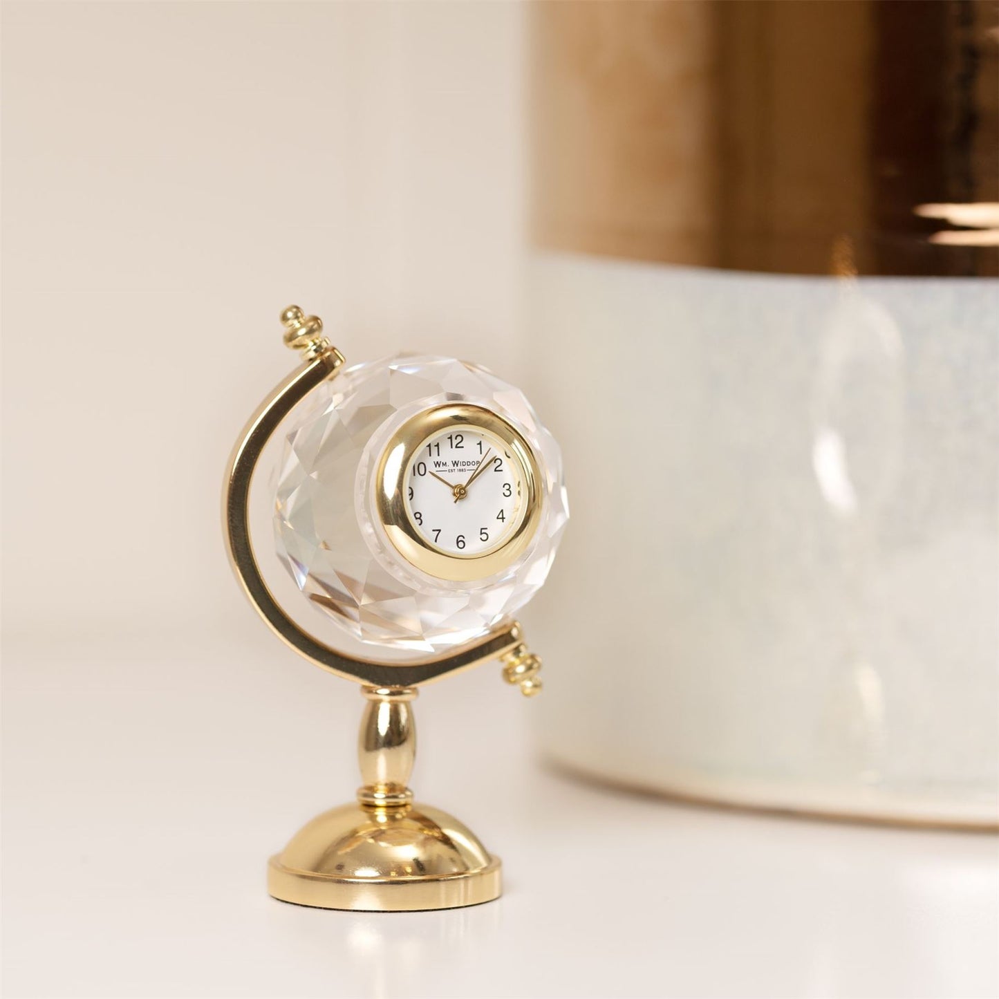 Wm.Widdop Miniature Clock Available Multiple Design
