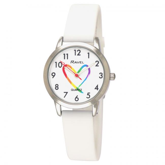 Ravel Children's Sports Pride Matters Silicone Watch R1812S Available Multiple colour