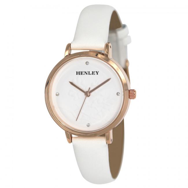 Henleys Ladies Bling Embossed Branchlet Watch H06169 Available Multiple Colour