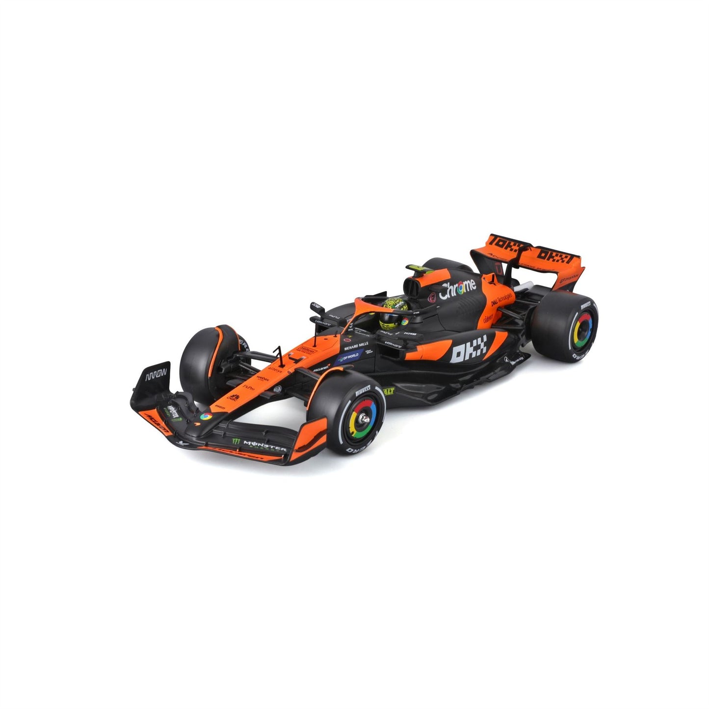 1:24 F1 Mclaren Mcl38 2024 Model Kit Norris - Diecast Model car Collectables