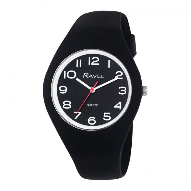 Ravel Unisex Large Comfort Fit Silicone Watch R1804-1 Available Multiple Colour