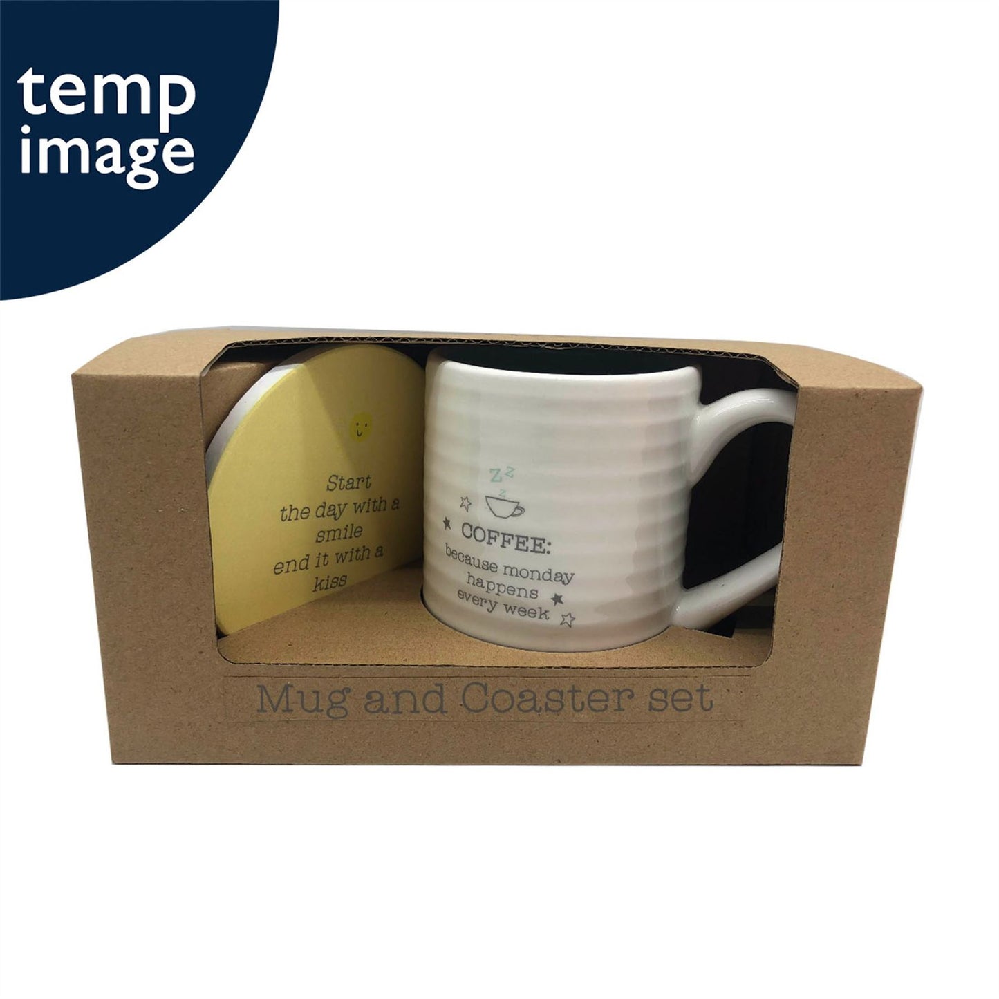 Love Life Mug & Coaster Set - Grandad