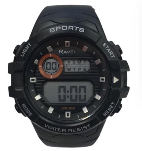 Ravel Mens Boys 3ATM Digital Sports Dial Rubber strap Watch RDG.14.25-41
