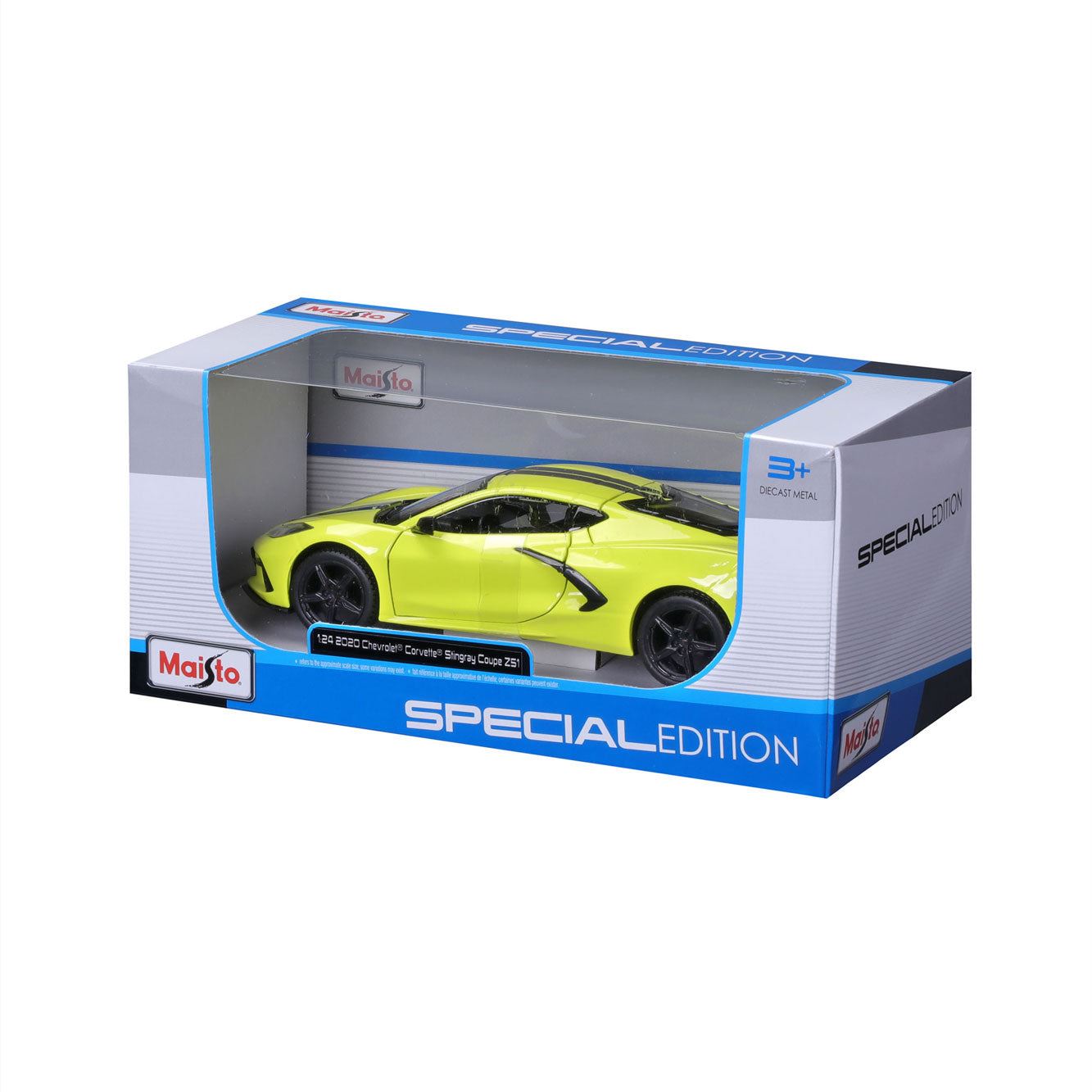 1:24 Chevrolet Corvette Stingray Coupe Zs1 2020 - Diecast Model car Collectables
