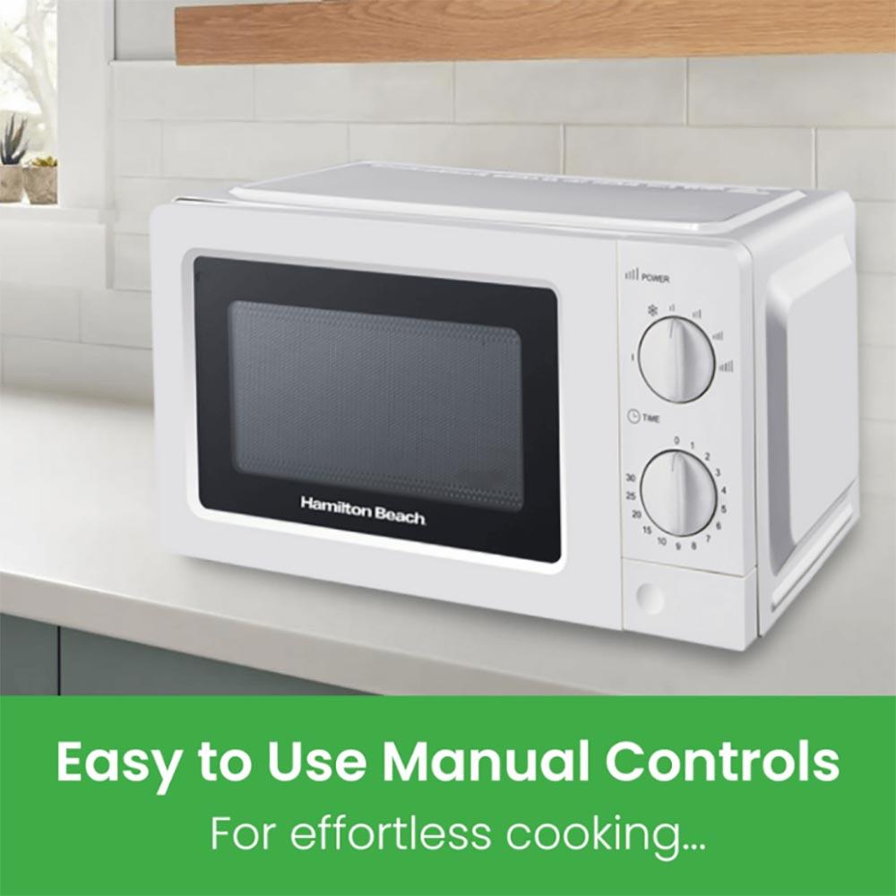 Hamilton Beach Microwave 700W 20 Litre White HB70T20W