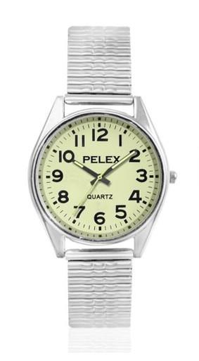 PELEX Mens Basic Expander Bracelet Quartz Watch PLX-028 Available Multiple Colour