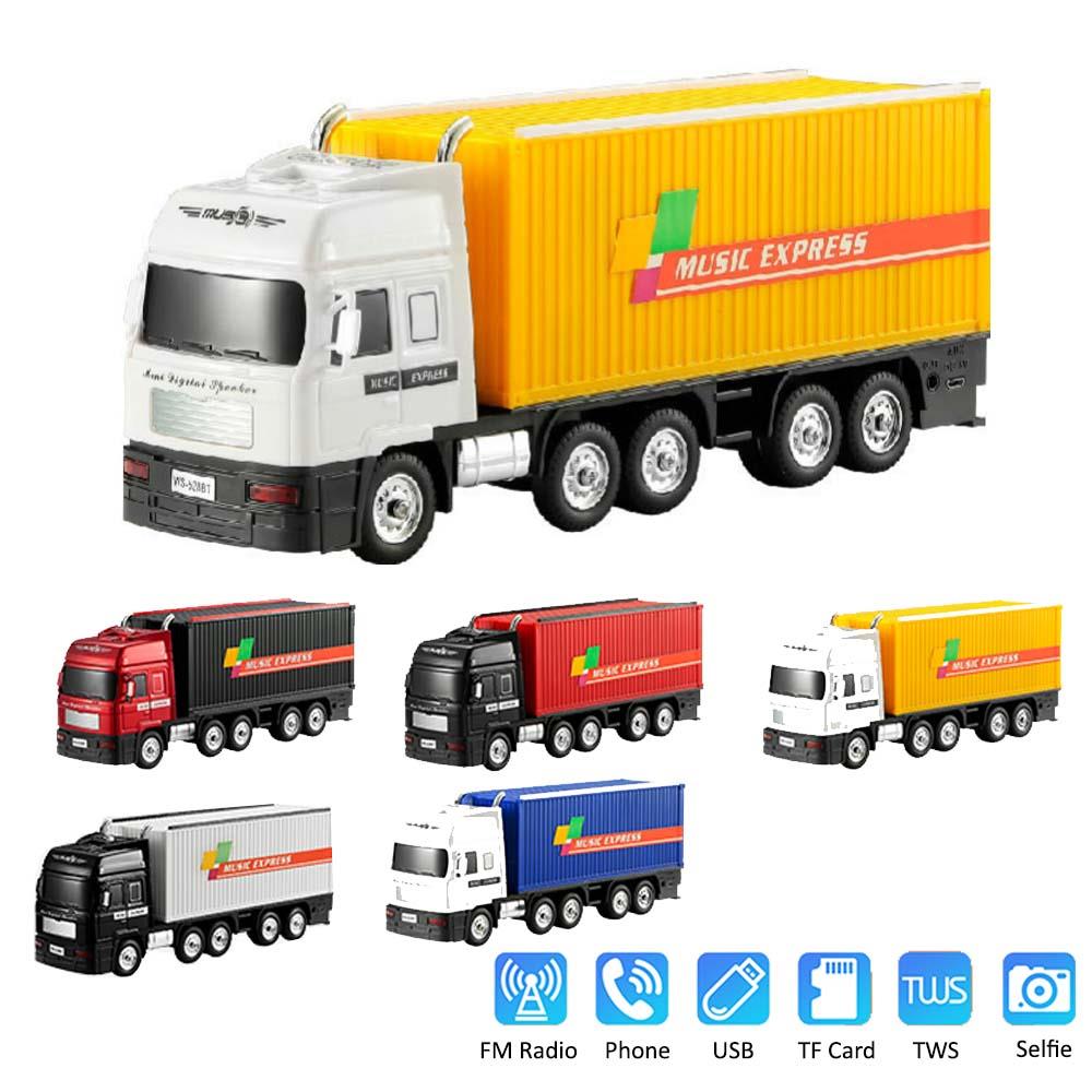 WSTER Wireless Bluetooth Container Truck Speaker with TF/USB/FM 528BT