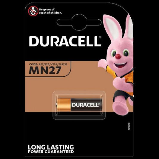 DURACELL MN27/27A ALKALINE 12V BATTERY