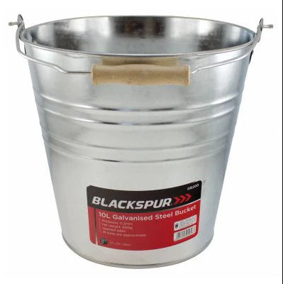 Blackspur 10L Galvanised Steel Bucket (12pc Carton