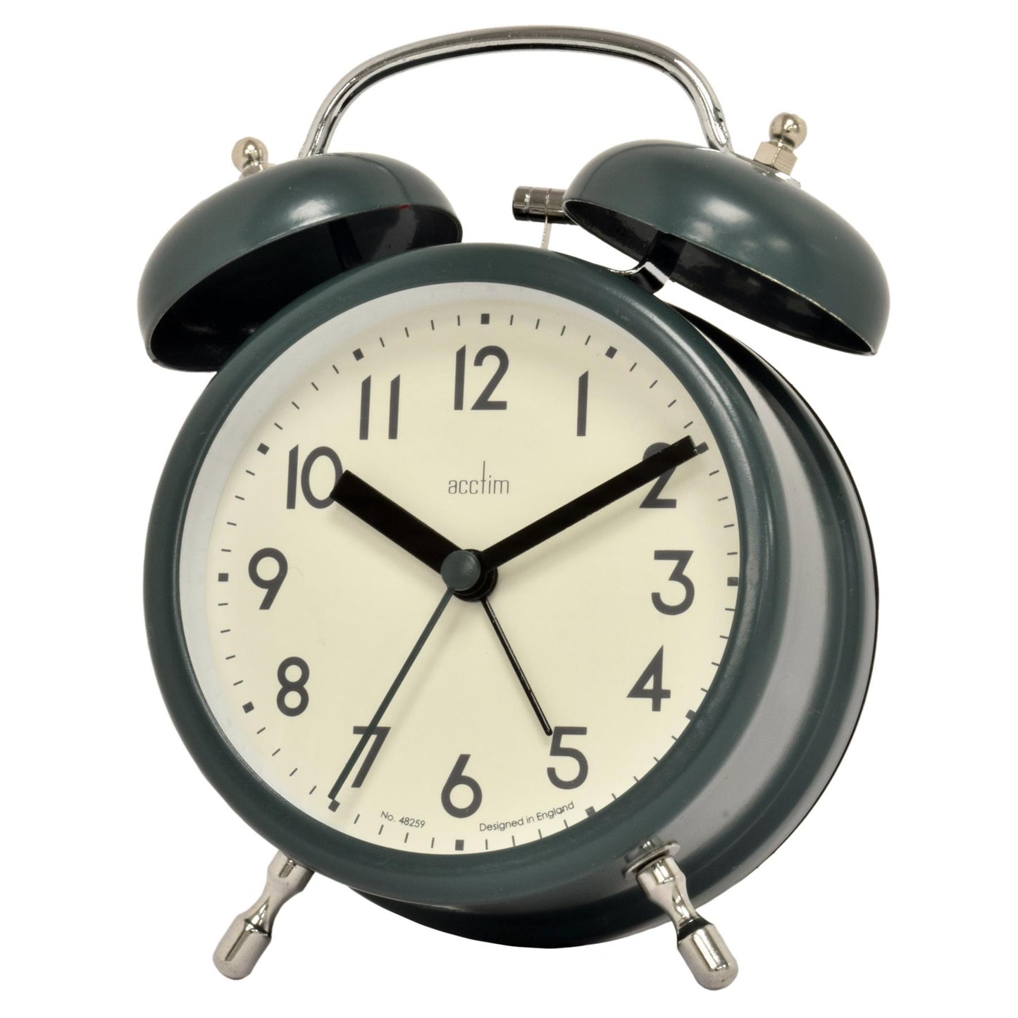 Acctim Hardwick Double Bell Alarm Clock  1612 - Available Multiple colour