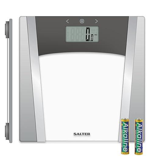 Salter Large Display Glass Analyser Scale - Silver