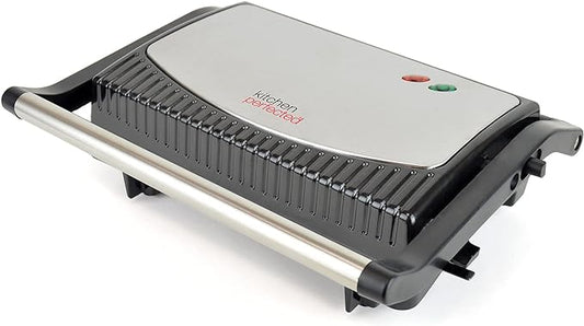 KitchenPerfected Health Grill and Panini Press - Black Steel
