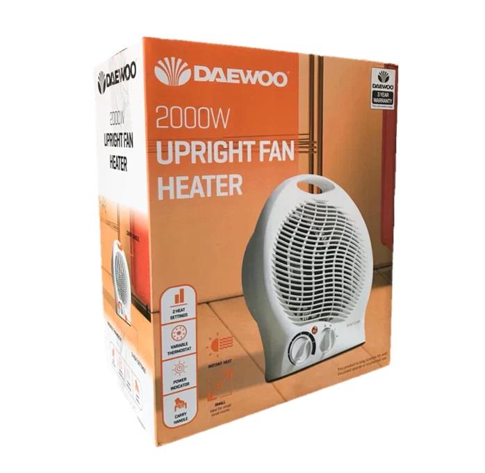 Daewoo Upright Fan Heater 2000Watts