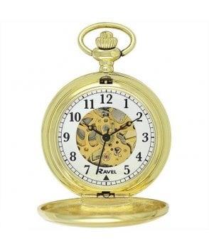 Boxx Double Hunter Rose Gold Pocket Watch M5103 Available Multiple Colour