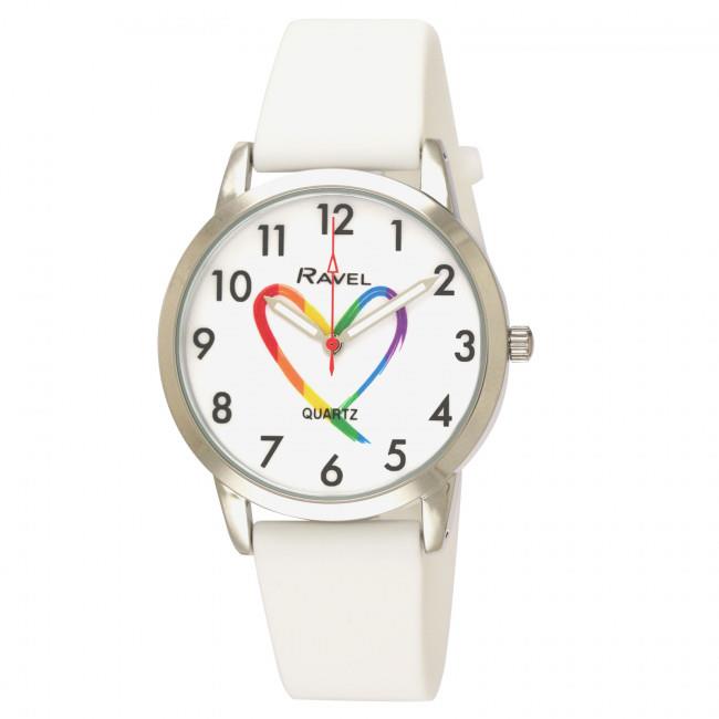 Ravel Children's Sports Pride Matters Silicone Watch R1812M Available Multiple colour