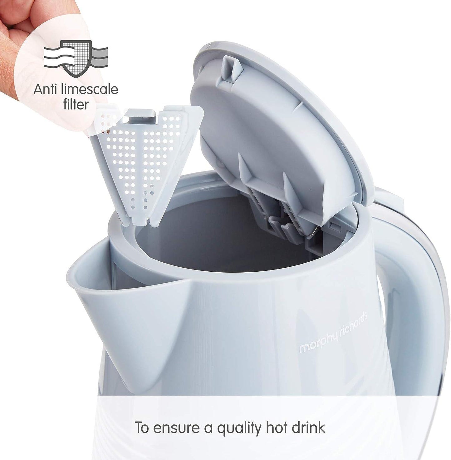 morphy richards Dune Jug Kettle Blue - 108270