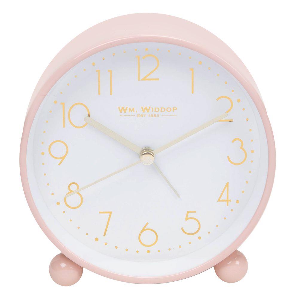 William Widdop Metal Alarm Clock Wtith Gold Dial 5175 Available Multiple Colour